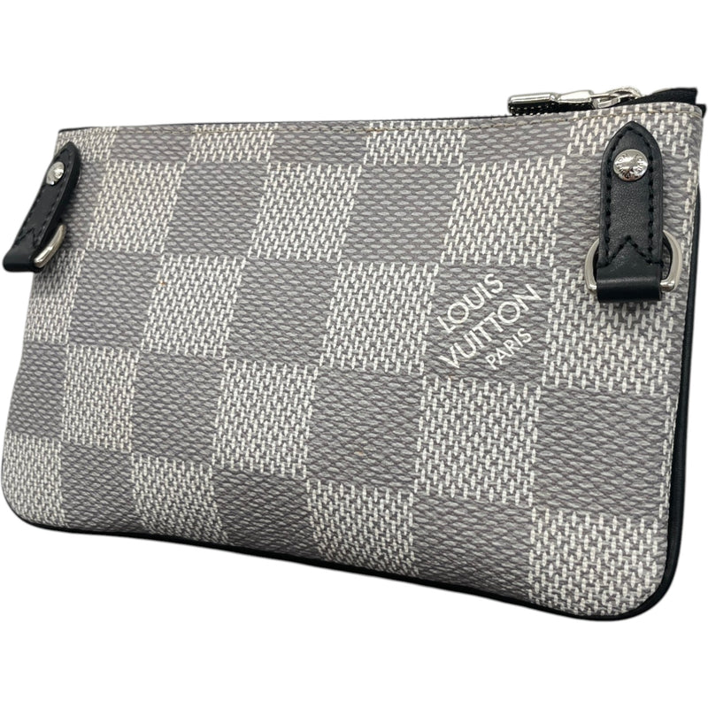Men's Damier Graphite 3D Pouch Grey