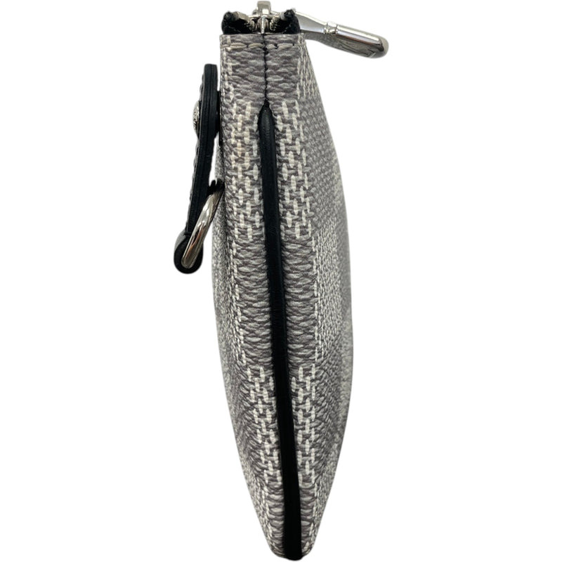Men's Damier Graphite 3D Pouch Grey