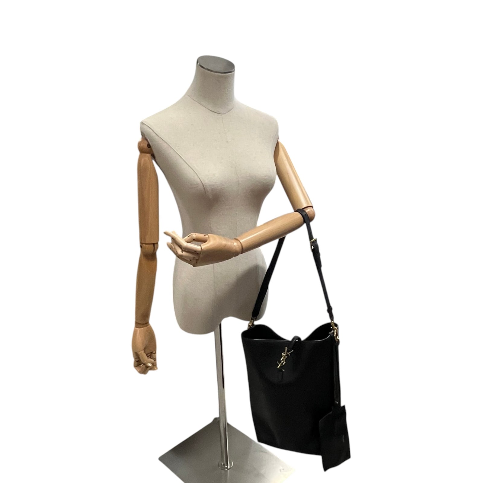 Women's Le 37 Bucket Bag Black - Photo 2