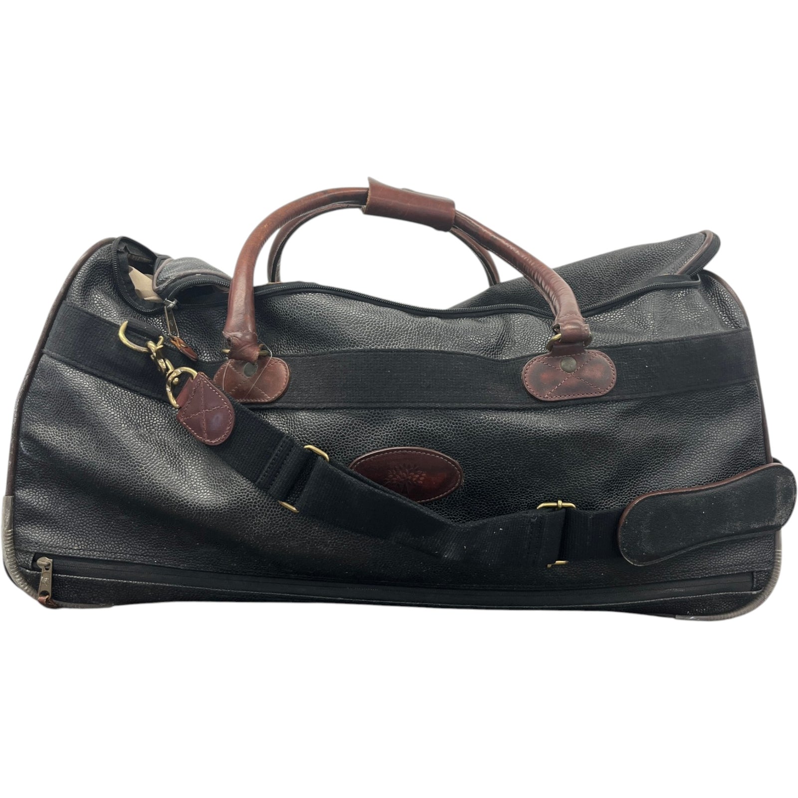 Men's Scotchgrain Duffle Suitcase Black - Photo 1