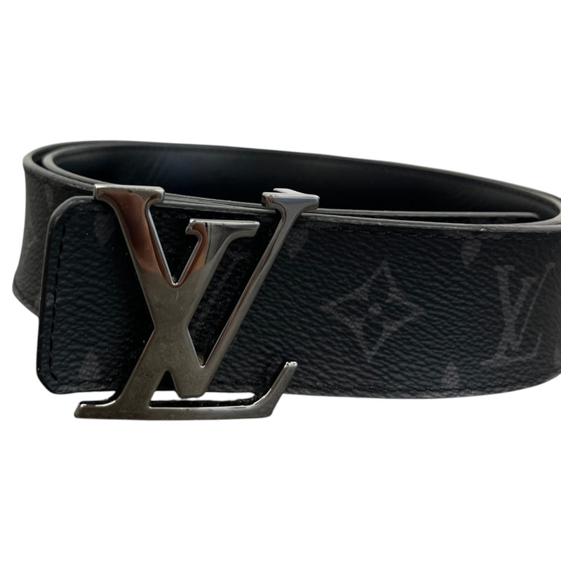 Men's Reversible Monogram Eclipse Belt Black Size 32"