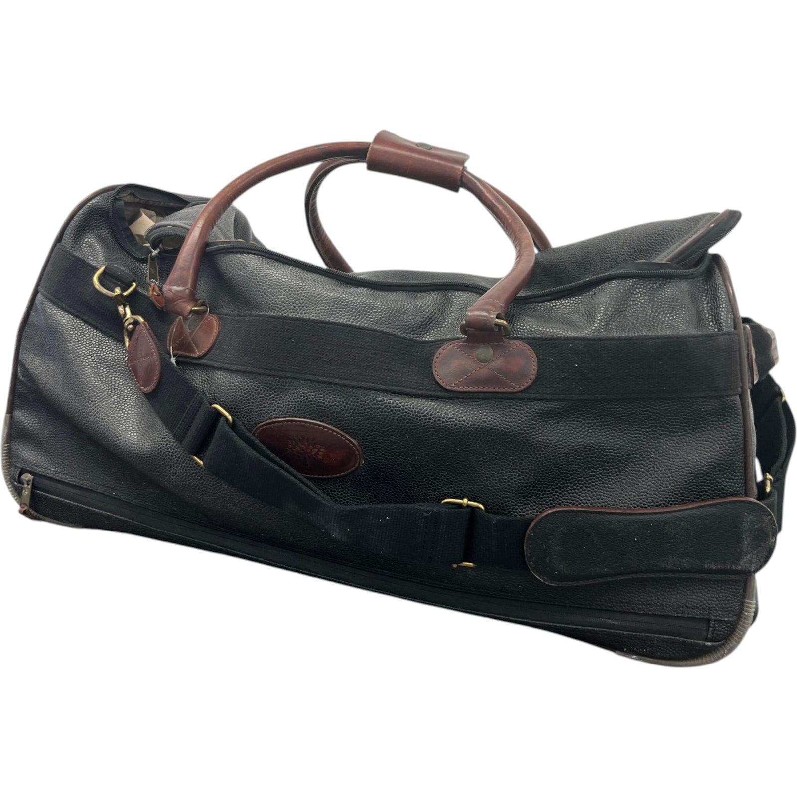 Men's Scotchgrain Duffle Suitcase Black - Photo 4