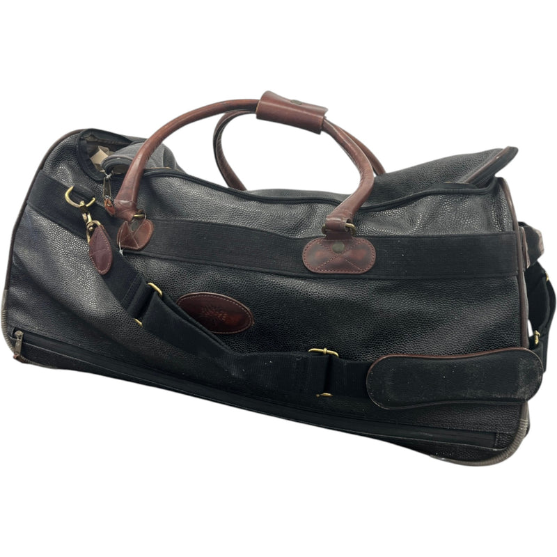 Men's Scotchgrain Duffle Suitcase Black