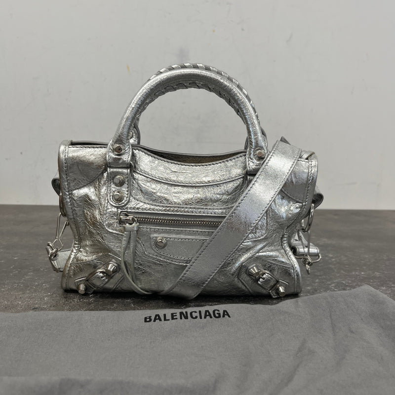 Women's Nano Le City Handbag Silver