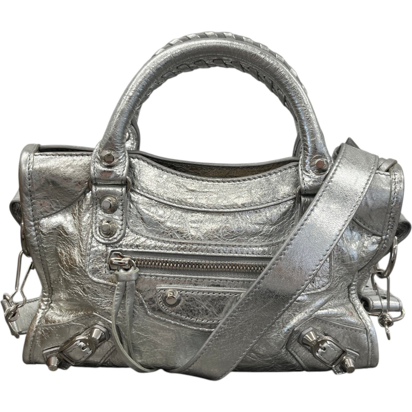 Women's Nano Le City Handbag Silver - Photo 1