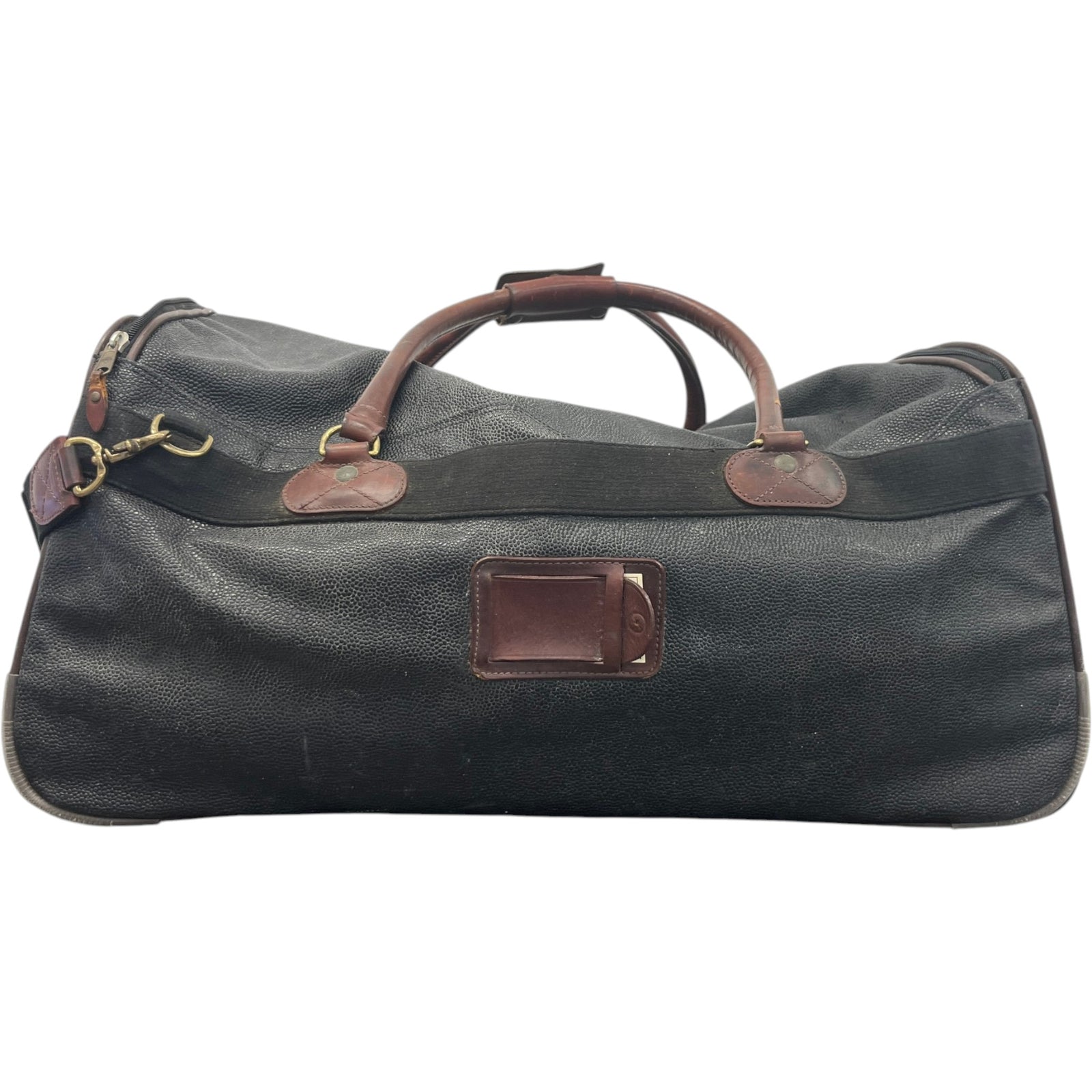 Men's Scotchgrain Duffle Suitcase Black - Photo 2