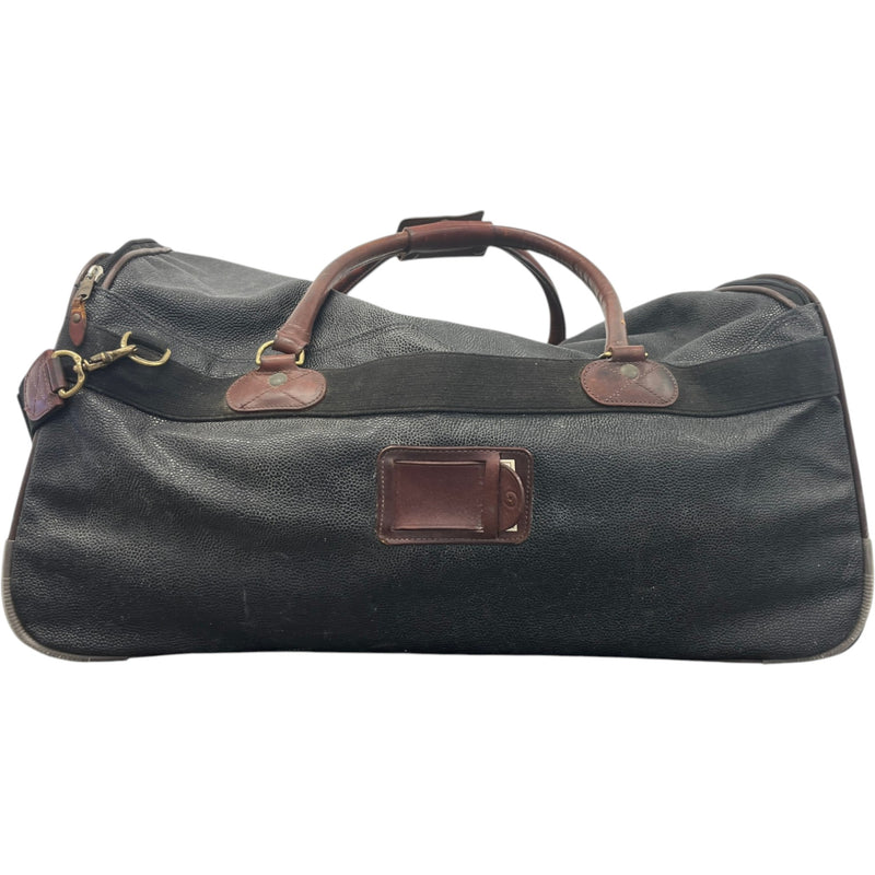 Men's Scotchgrain Duffle Suitcase Black