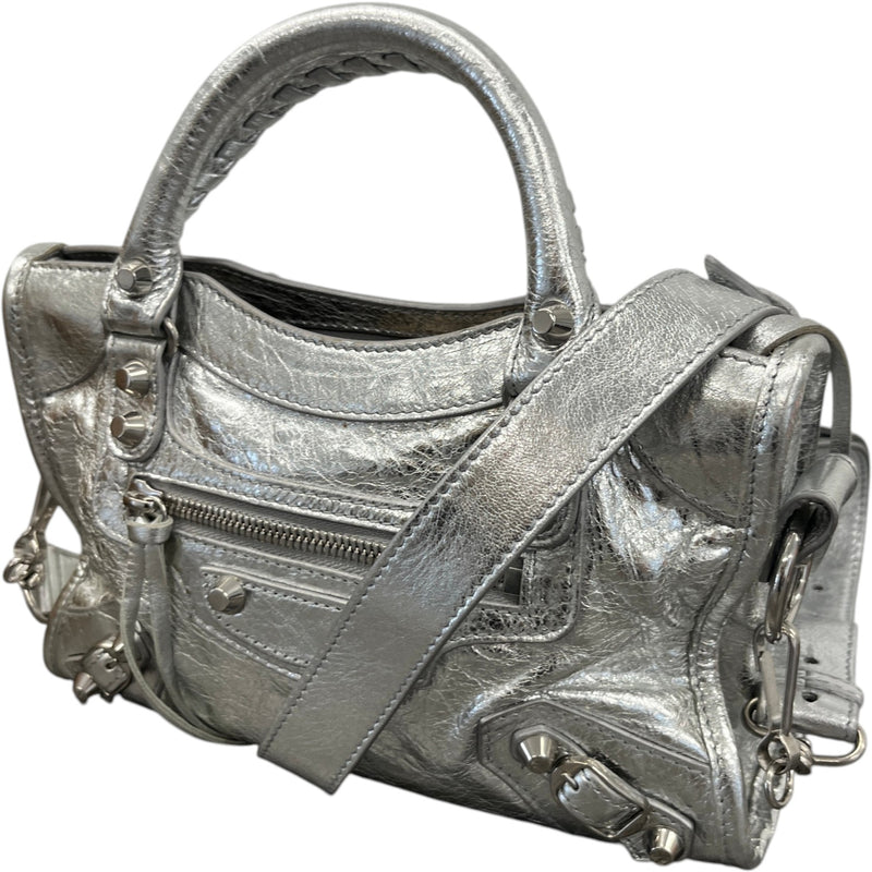 Women's Nano Le City Handbag Silver