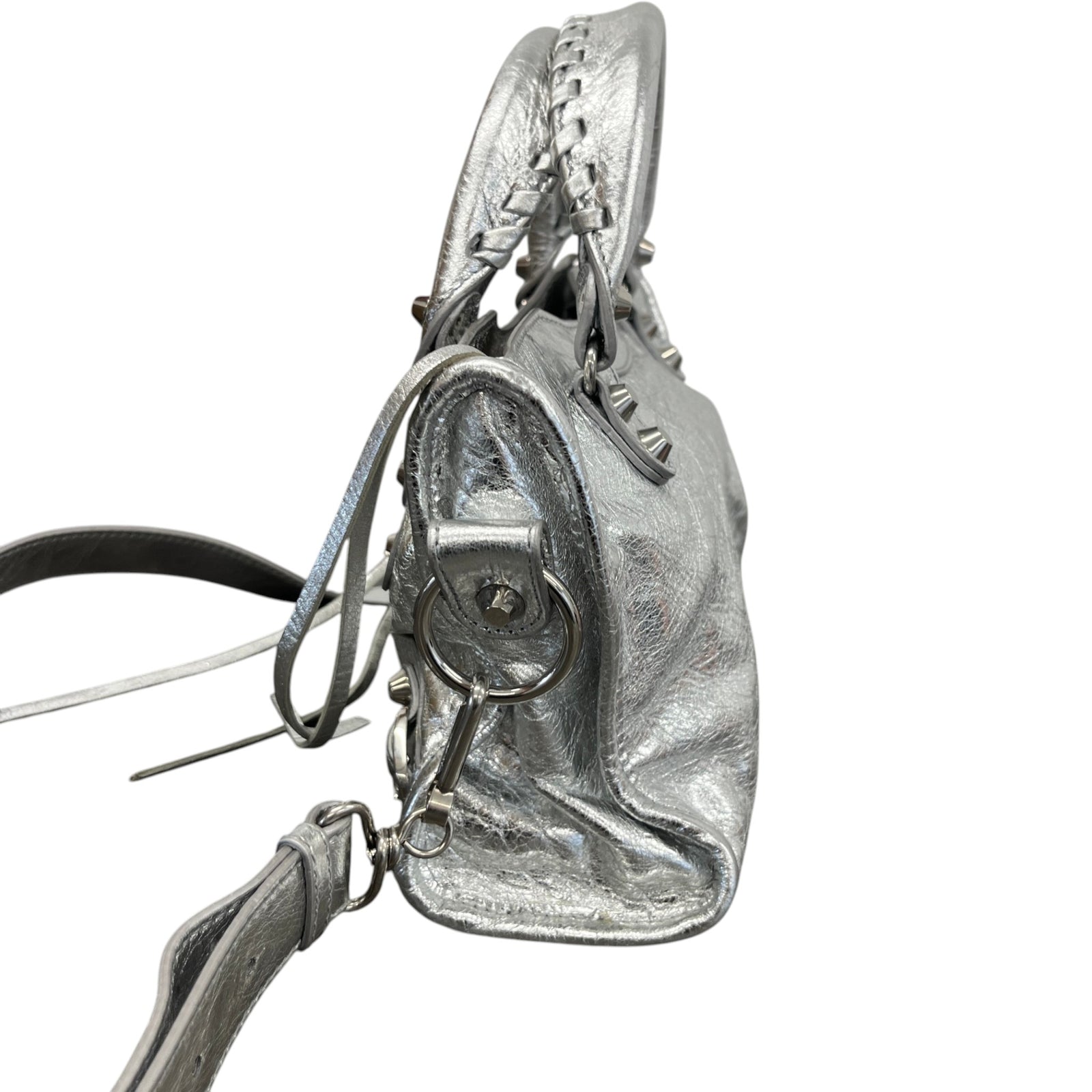Women's Nano Le City Handbag Silver - Photo 6