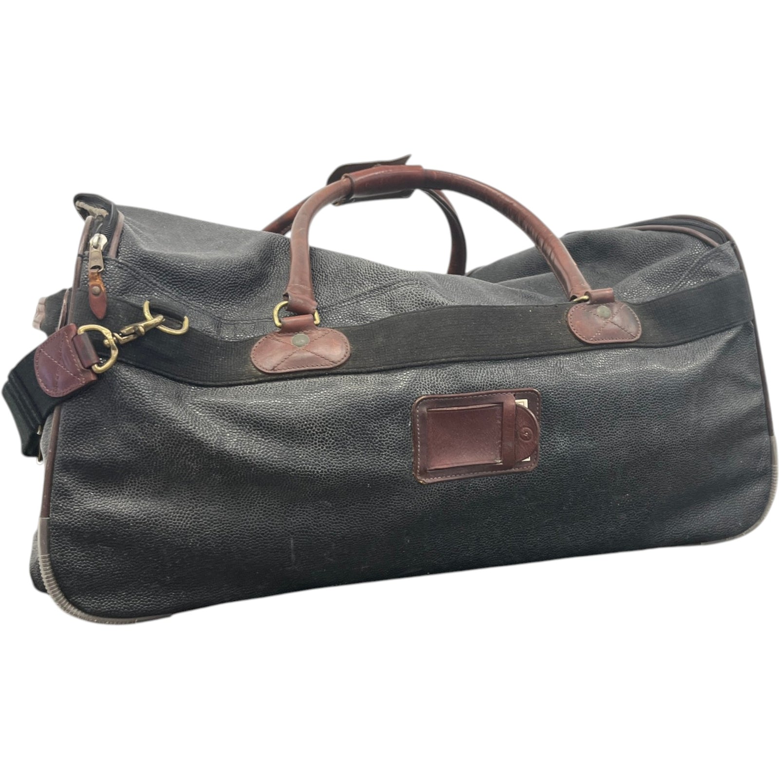Men's Scotchgrain Duffle Suitcase Black - Photo 8