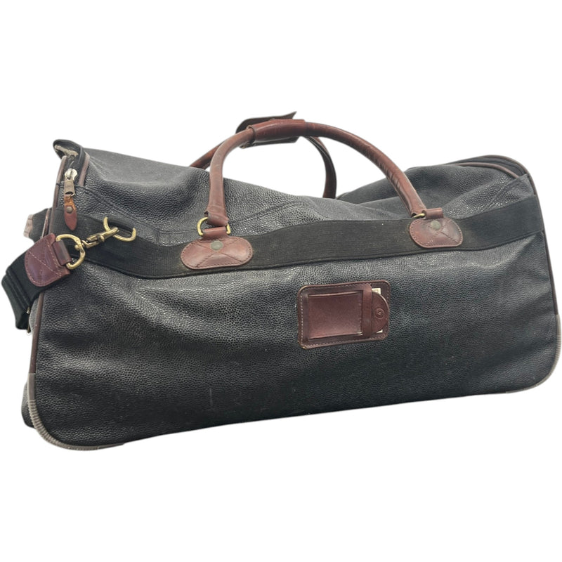 Men's Scotchgrain Duffle Suitcase Black