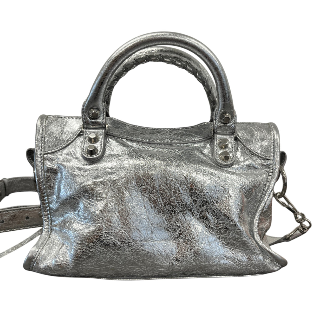 Women's Nano Le City Handbag Silver - Photo 3