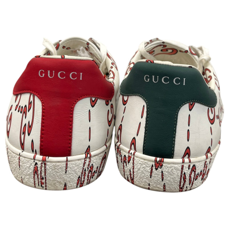 Men's GG Supreme Ace Low Trainers White Size UK 12 / EU 46