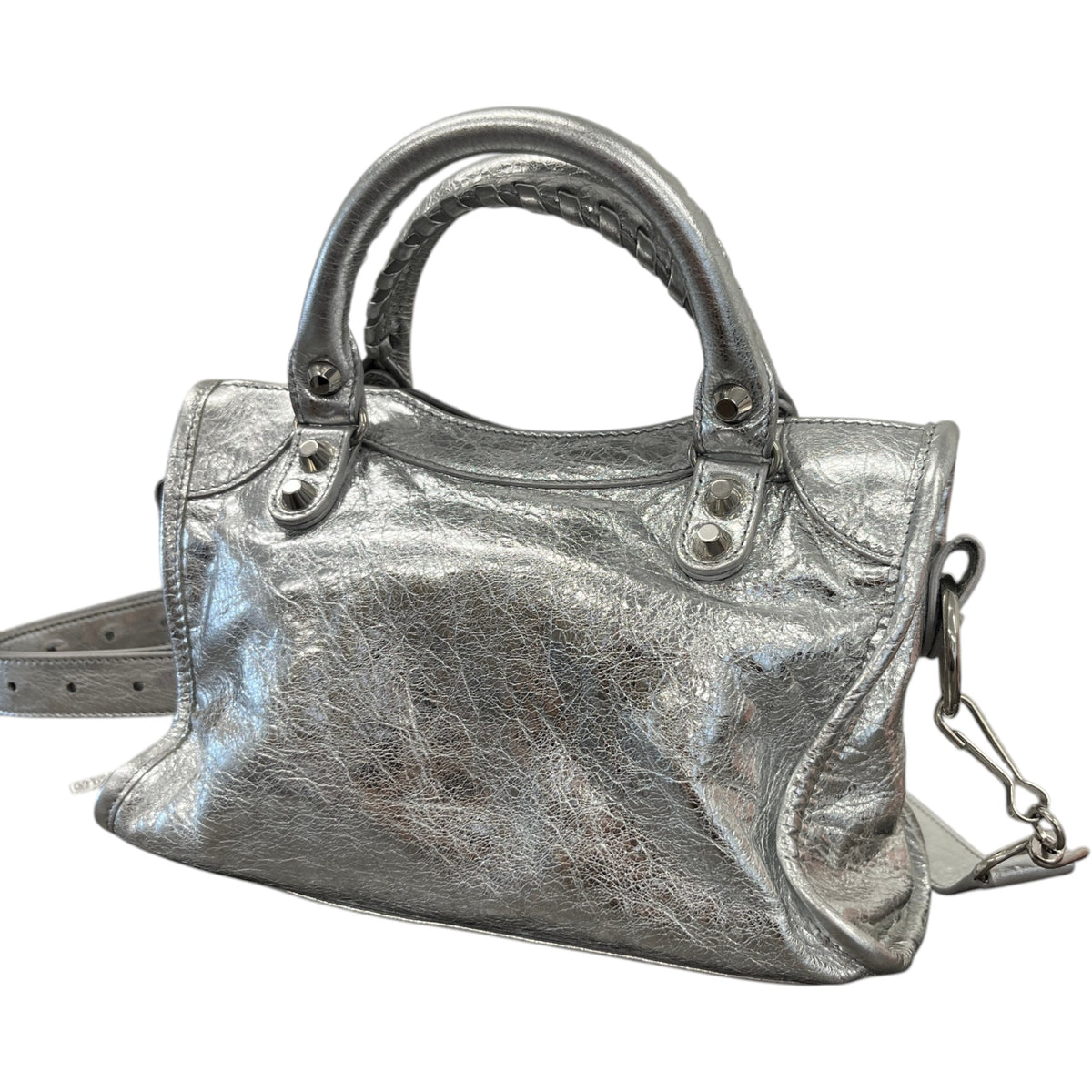 Women's Nano Le City Handbag Silver - Photo 9