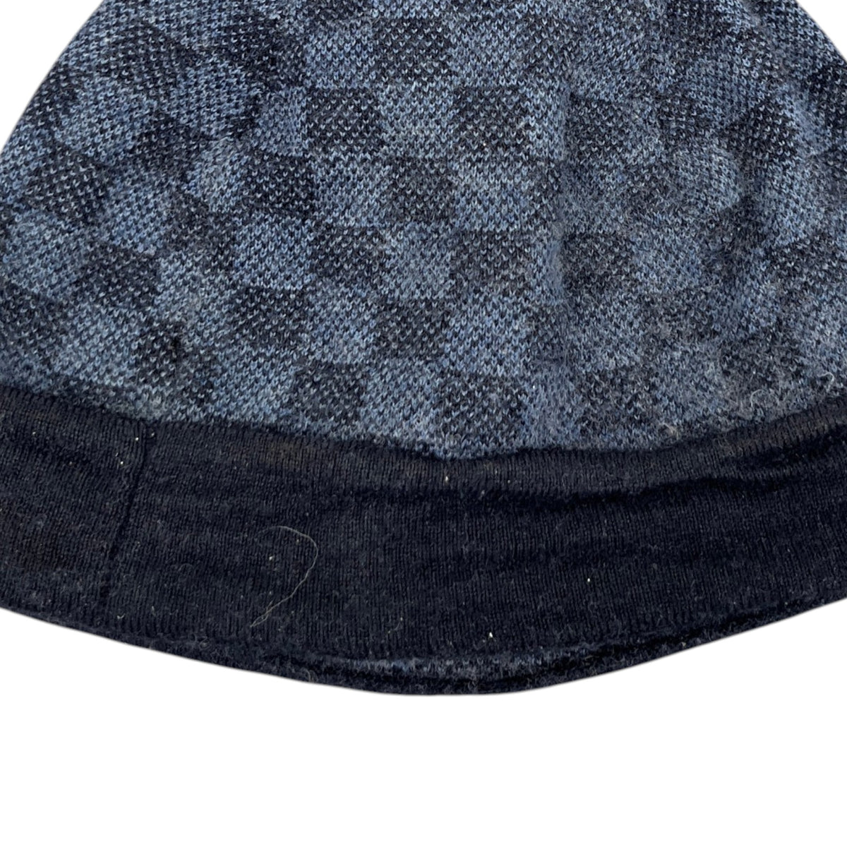 Men's Néo Petit Damier Beanie Navy - Photo 6