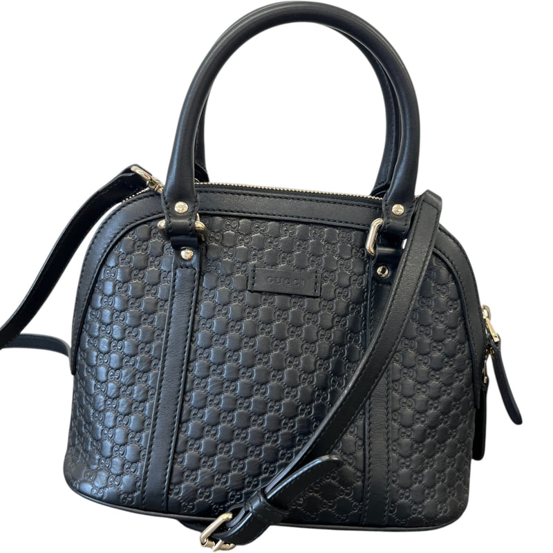 Women's Guccissima Dome Small Bag Black
