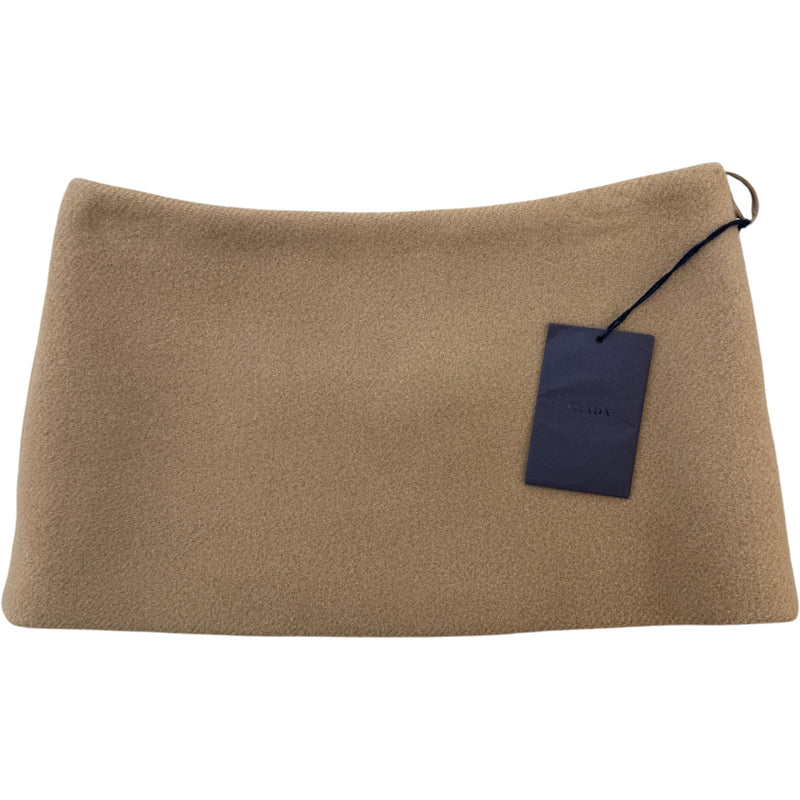 Women's Wool Logo Skirts Beige Size M / UK 10