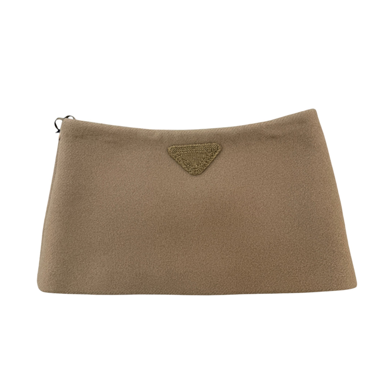 Women's Wool Logo Skirts Beige Size M / UK 10 - Photo 2
