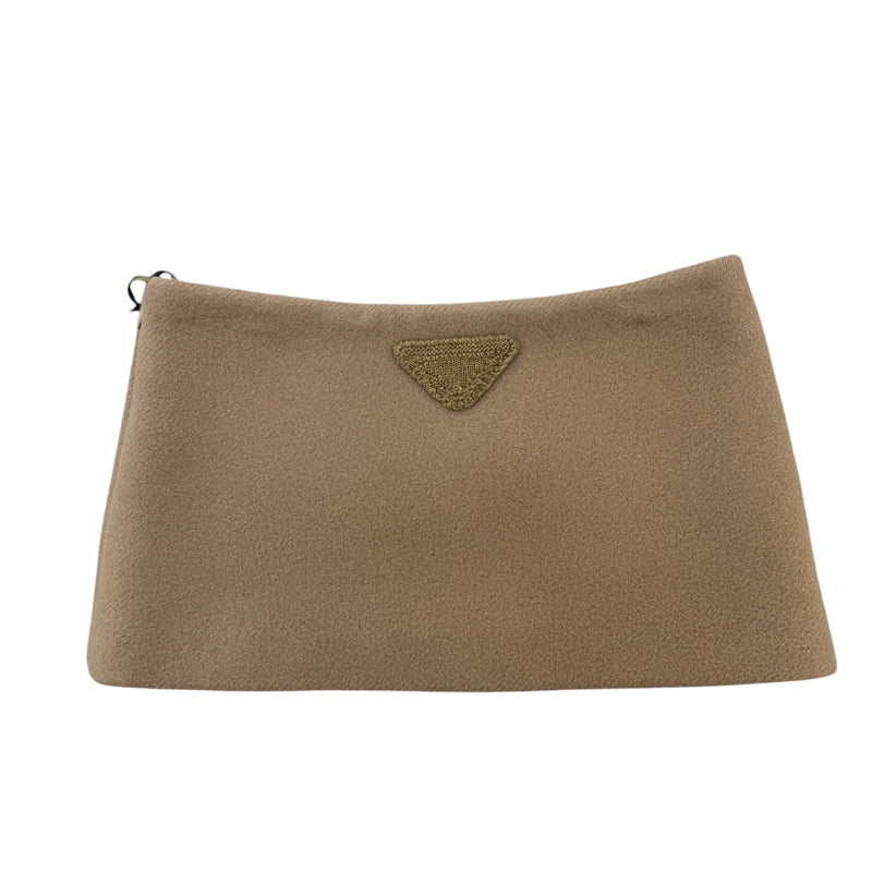 Women's Wool Logo Skirts Beige Size M / UK 10