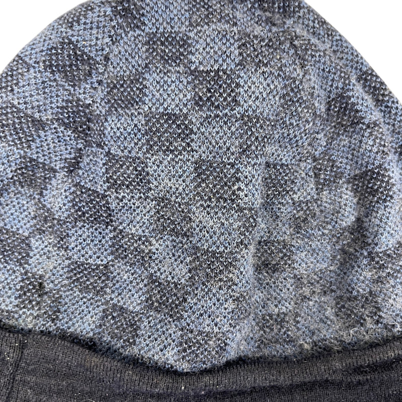 Men's Néo Petit Damier Beanie Navy