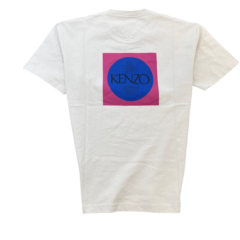 Men's Logo Print T-Shirt Beige Size L