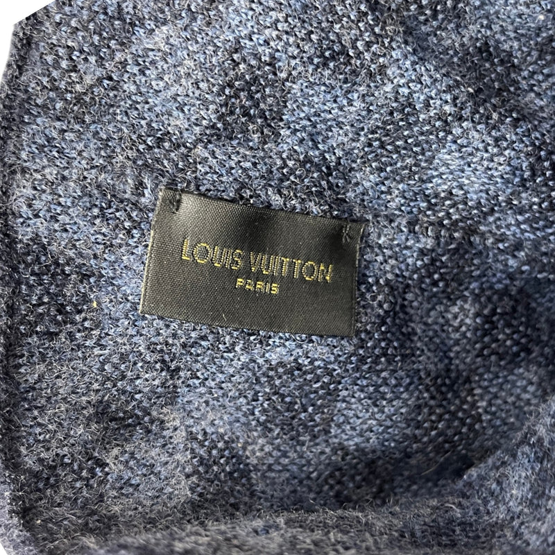 Men's Néo Petit Damier Beanie Navy