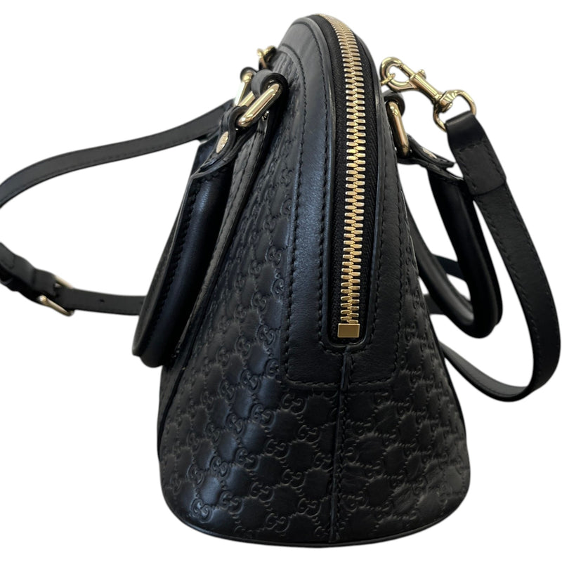Women's Guccissima Dome Small Bag Black