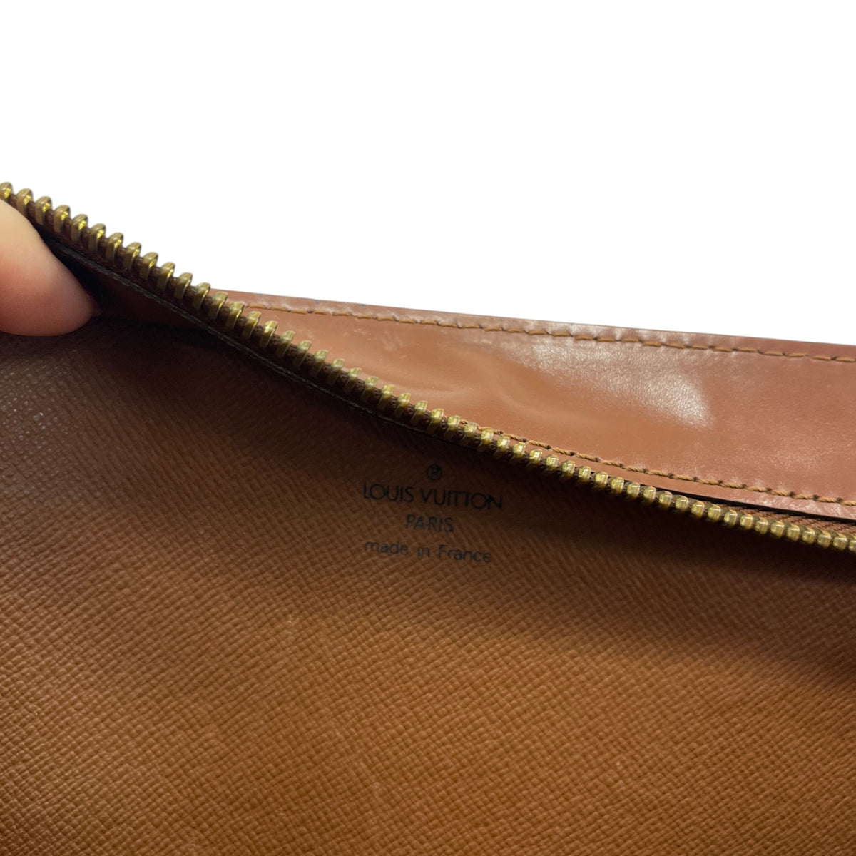 Women's Monogram Pochette Homme Clutch Brown - Photo 9