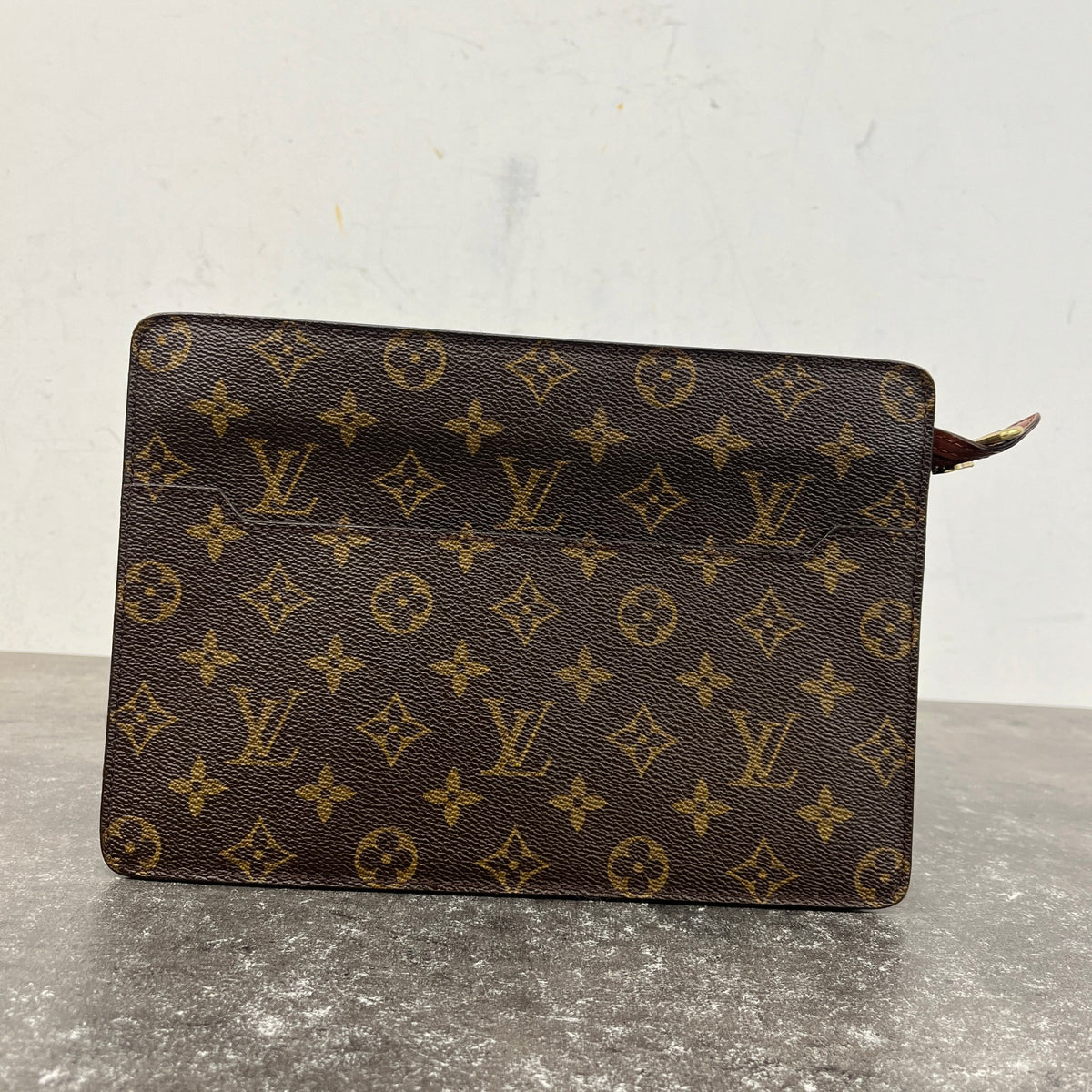 Women's Monogram Pochette Homme Clutch Brown - Photo 11