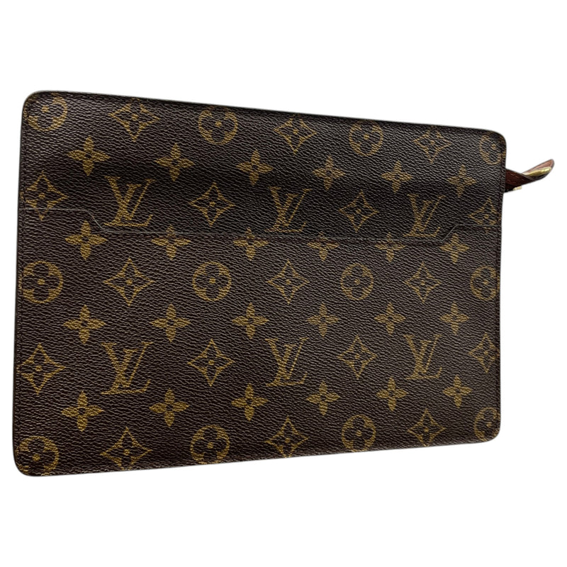Women's Monogram Pochette Homme Clutch Brown
