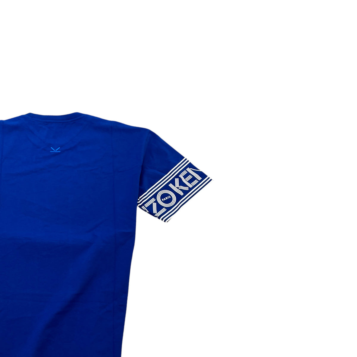 Men's Logo Print T-Shirt Blue Size L - Photo 4