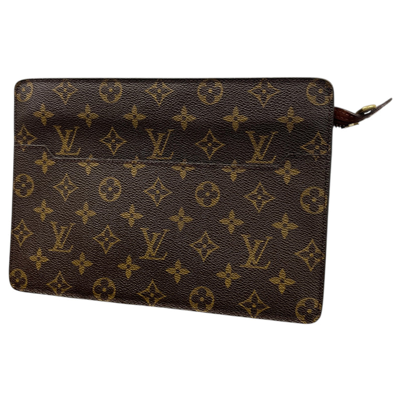Women's Monogram Pochette Homme Clutch Brown