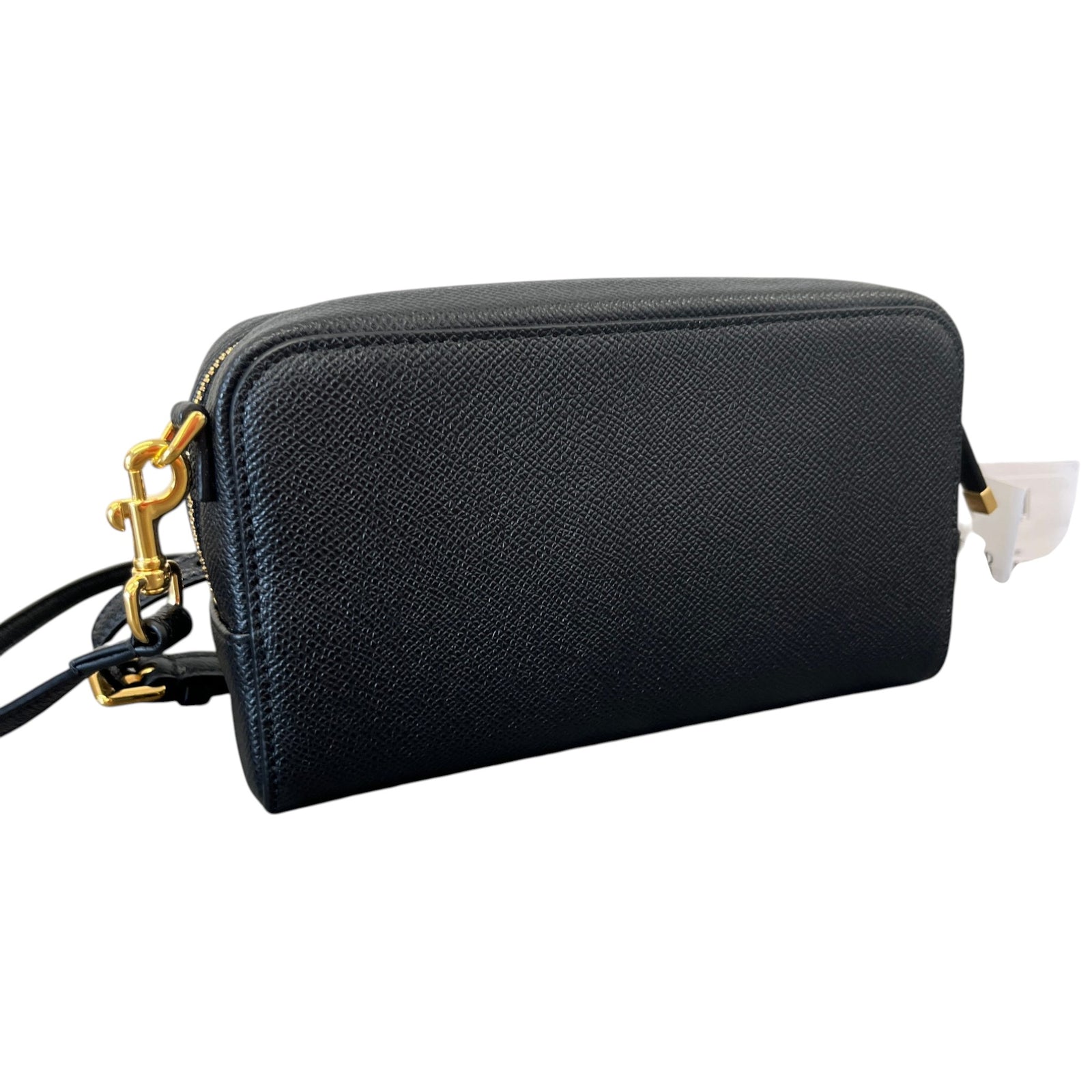 Women's Caro Double Pouch Crossbody Bag Black - Photo 8