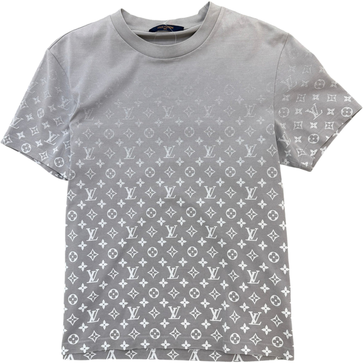 Men's Monogram Gradient T-Shirt Grey Size XS - Photo 1