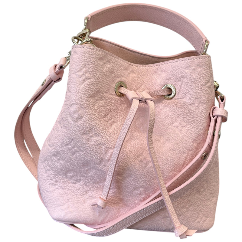 Women's Empreinte Leather NeoNoe BB Opal Pink Handbag Pink