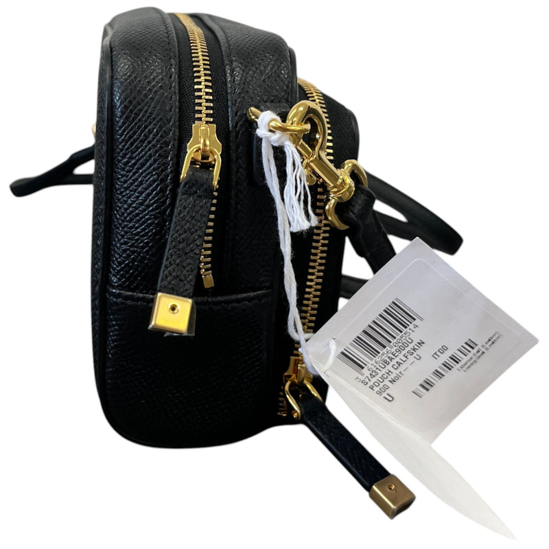 Women's Caro Double Pouch Crossbody Bag Black