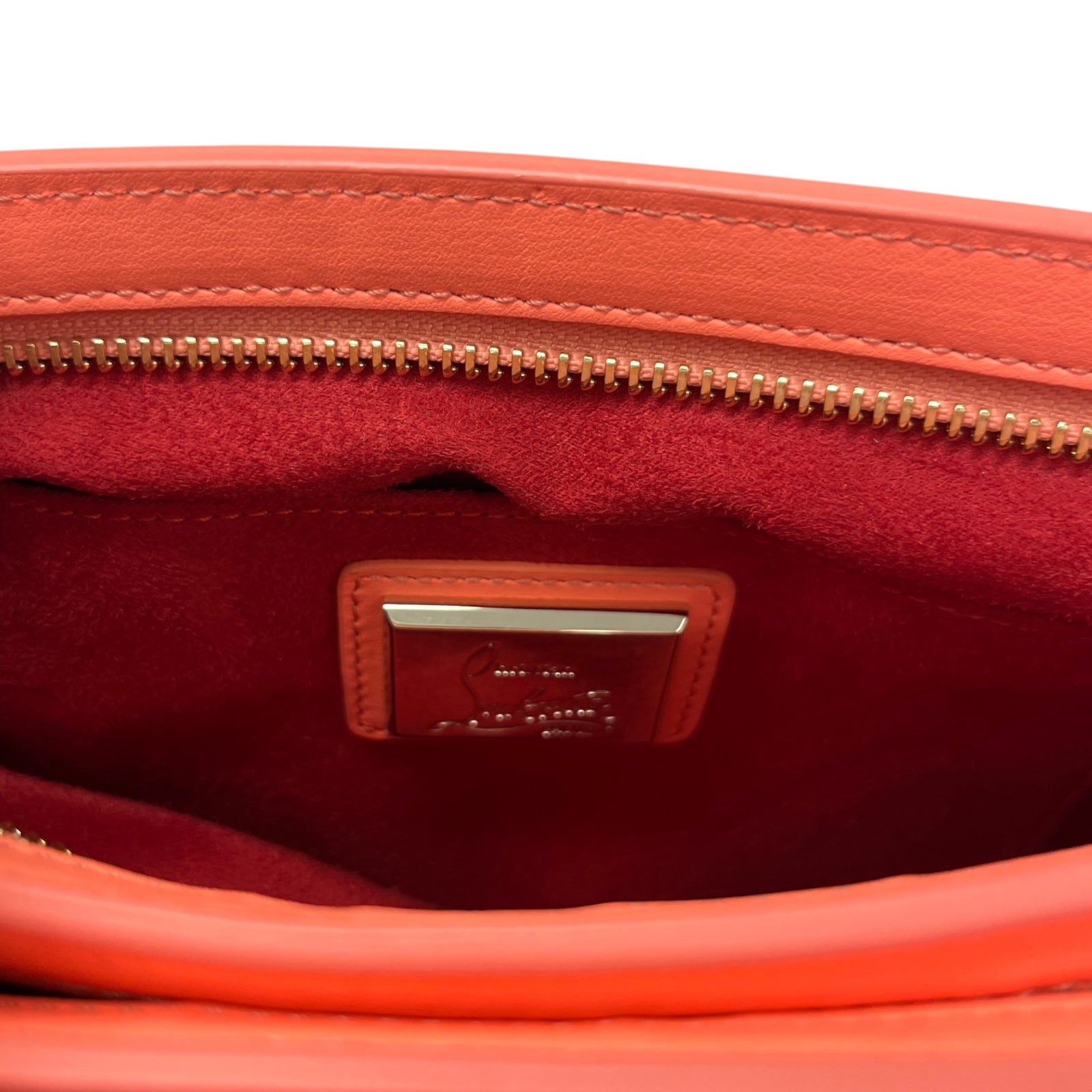 Women's Triloubi Spiked Handbag Orange - Photo 11