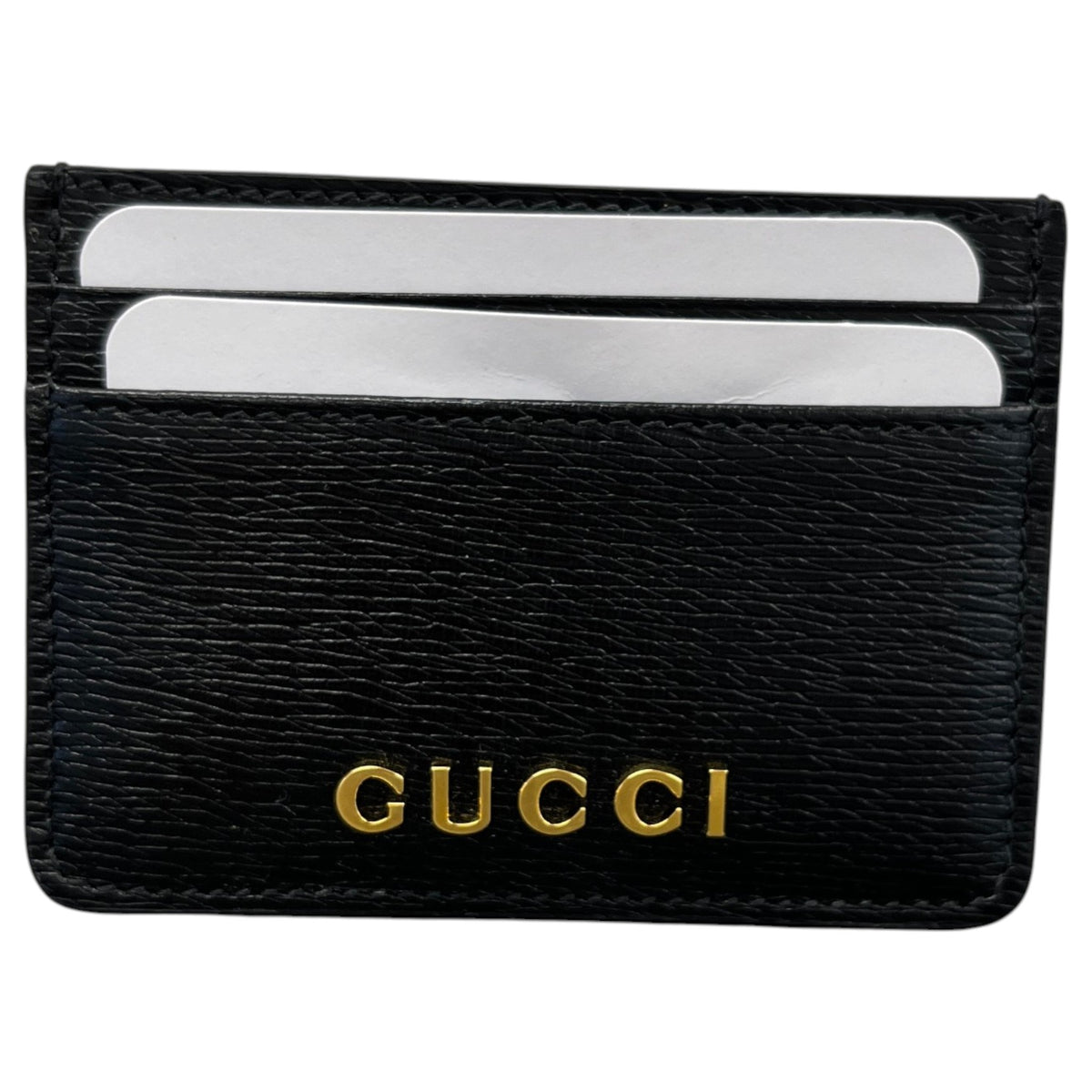 Men's Logo Card Holder Black - Photo 1