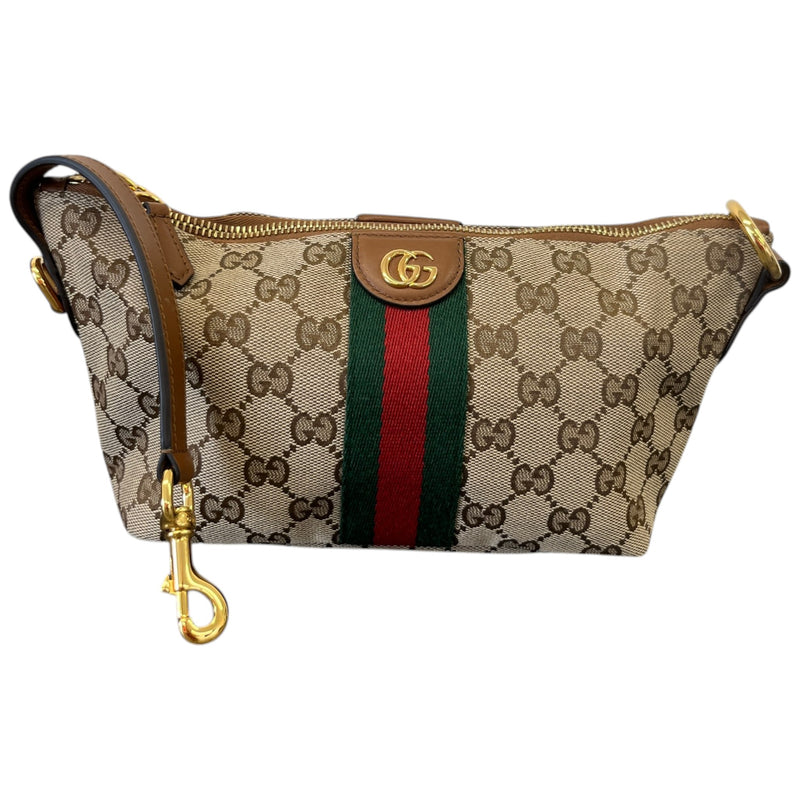 Women's Ophidia Mini Leather Bag Beige