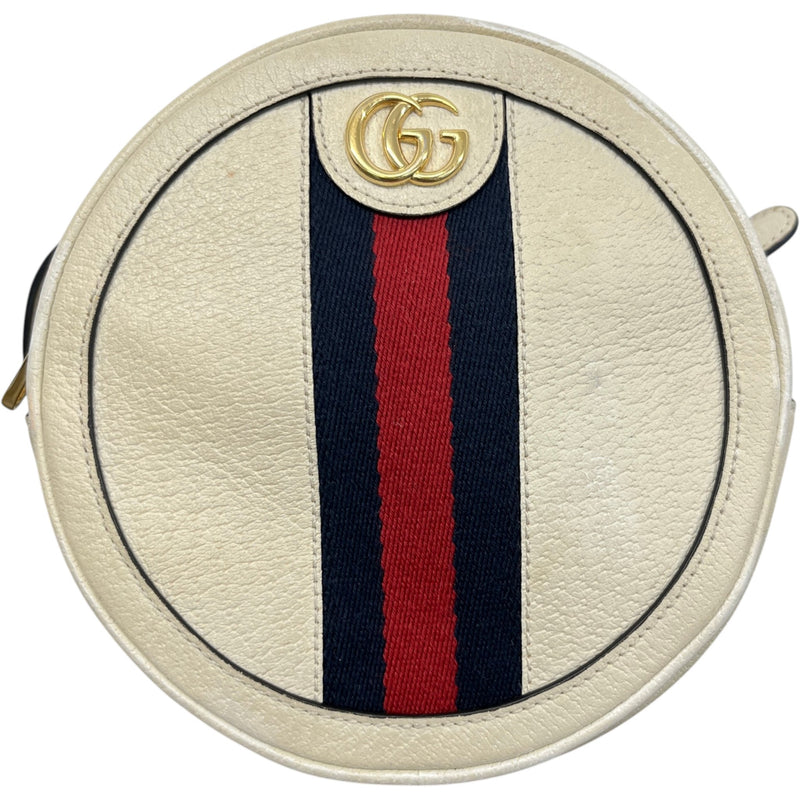 Women's Ophidia Round Mini Backpack Cream