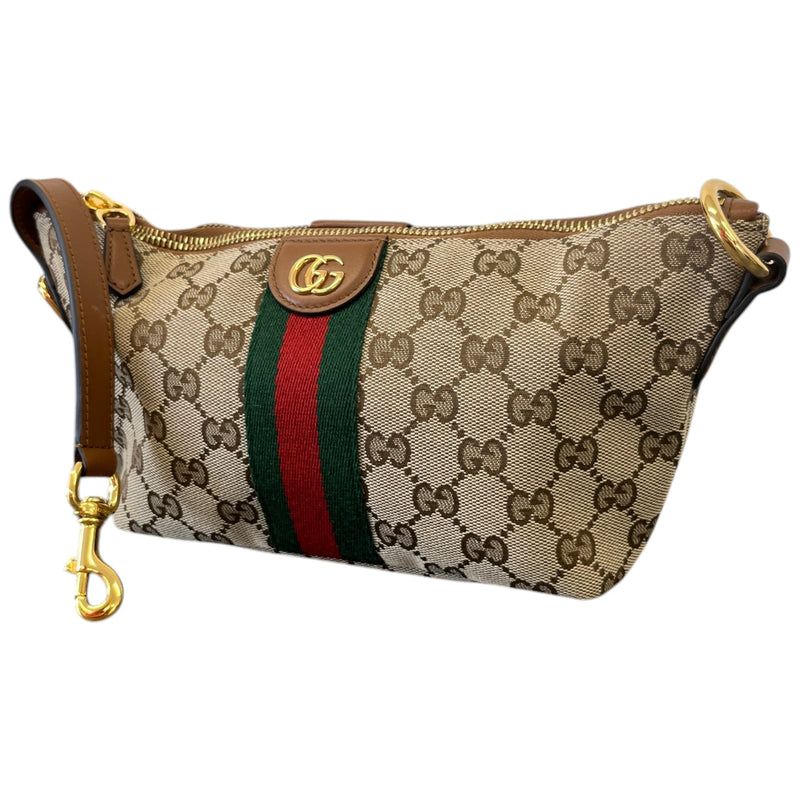 Women's Ophidia Mini Leather Bag Beige