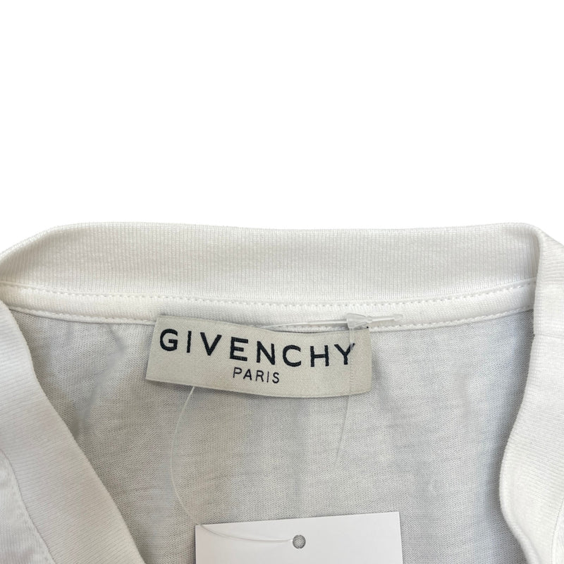 Men's Tape Logo T-Shirt White Size M