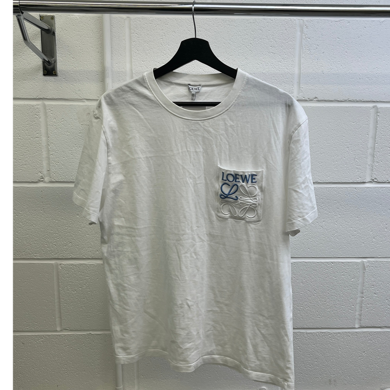 Men's Anagram Pocket T-Shirt White Size M