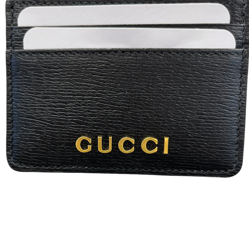 Men's Logo Card Holder Black