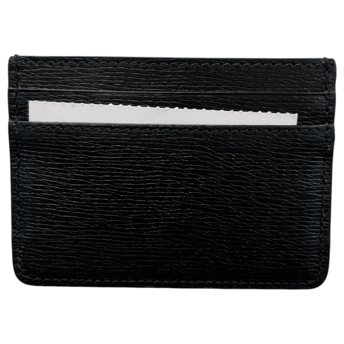 Men's Logo Card Holder Black - Photo 2