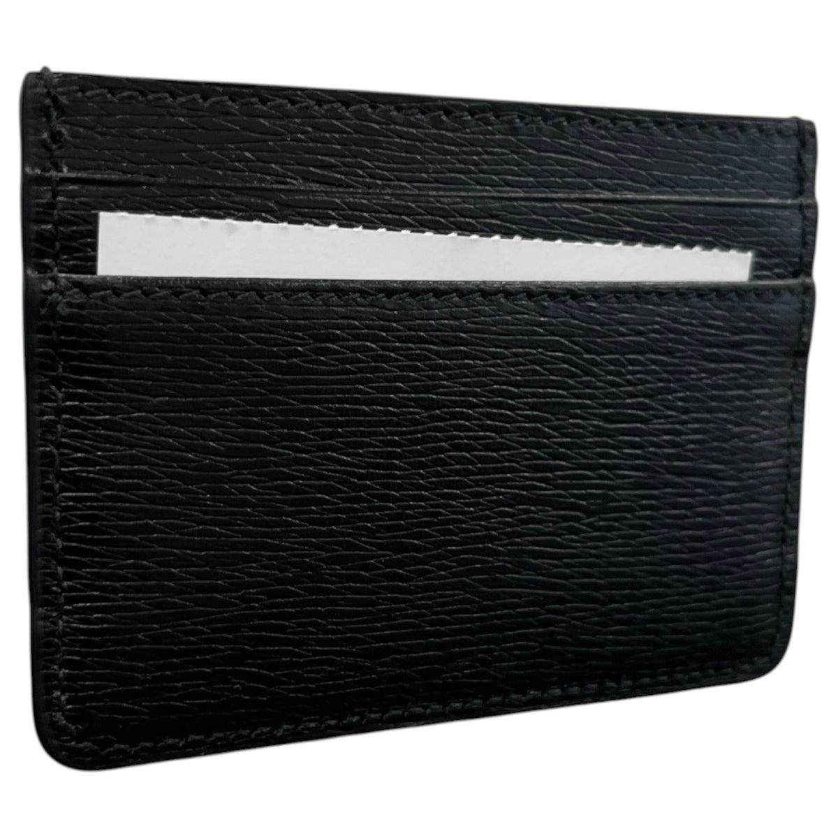 Men's Logo Card Holder Black - Photo 5