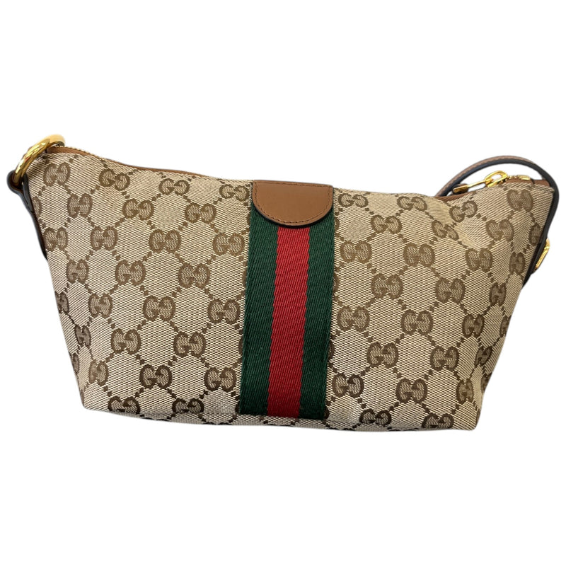 Women's Ophidia Mini Leather Bag Beige
