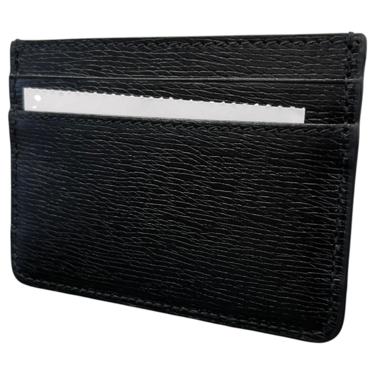 Men's Logo Card Holder Black - Photo 6