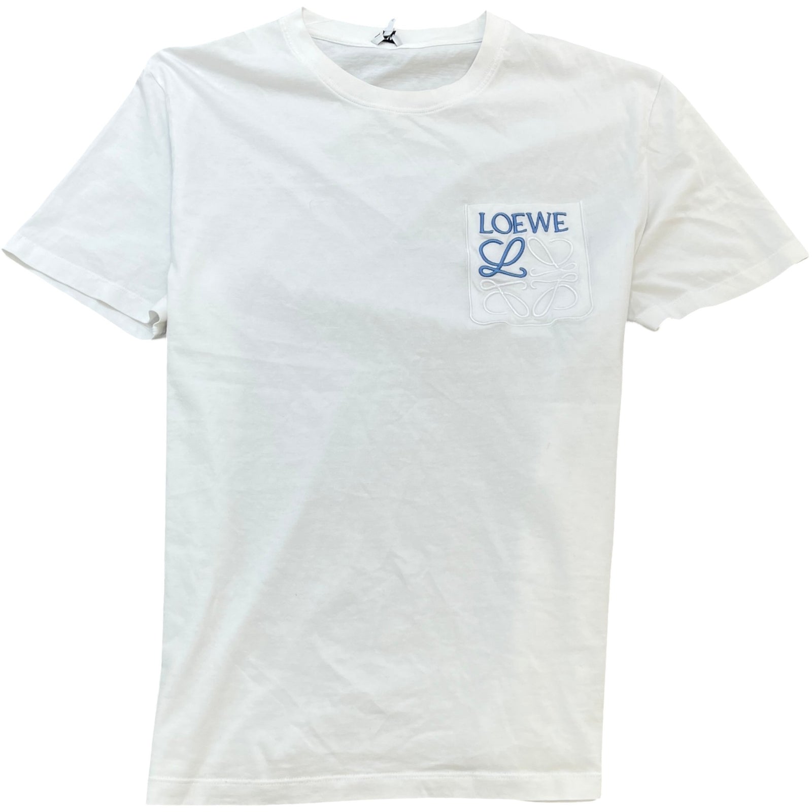 Men's Anagram Pocket T-Shirt White Size M - Photo 1