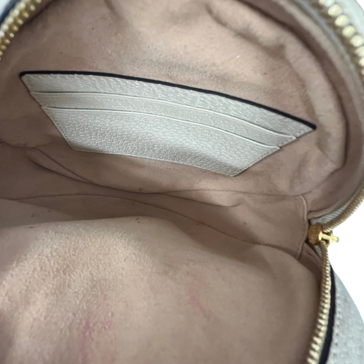 Women's Ophidia Round Mini Backpack Cream - Photo 11